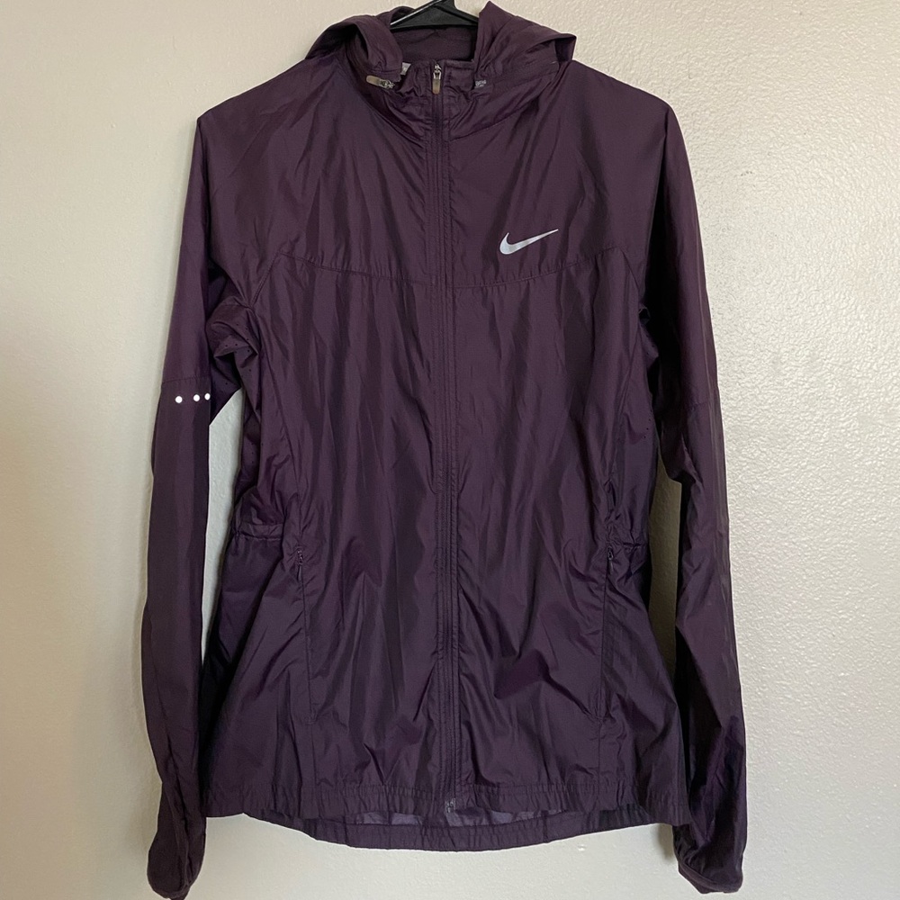 Nike windbreaker purple - medium - long